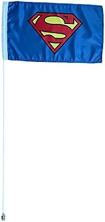 JLP 7' Foot Tall 5/16 Heavy Duty Flag Whip LTZ400 LTR450 LTZ50 LTZ90 Flag Ozark Whip Can-am Super Man, white