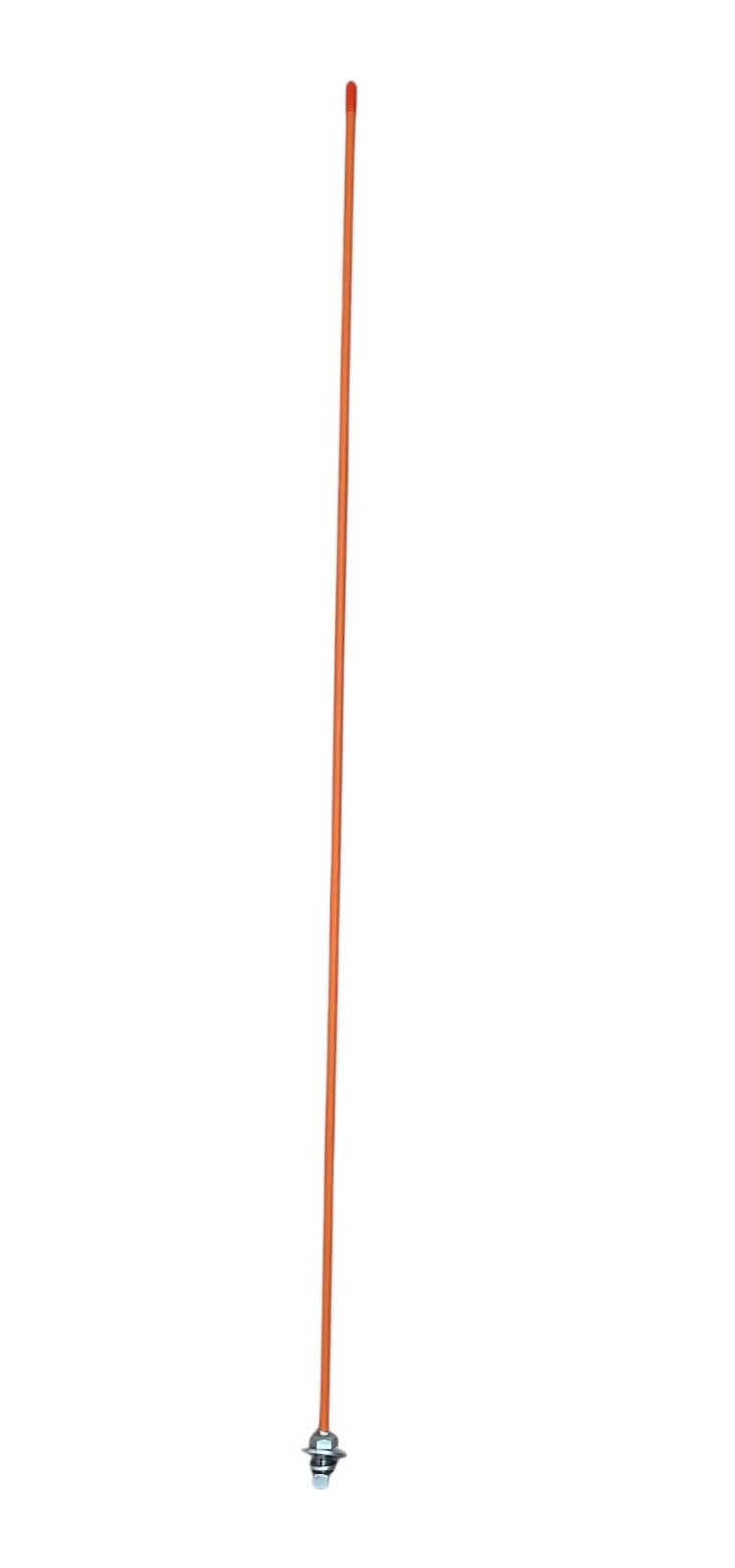 JLP 3.5' Snow Plow Marker Single Orange Set Elite Snow Dogg Warn Vestil Tarter Fisher Moose Meyer, Red