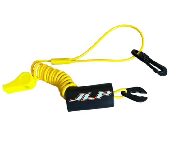 JLP Lanyard & Whistle Yamaha VX FX SHO SVHO V1 Cruiser Sport VXR VXS SJ Superjet Vest Yellow, black