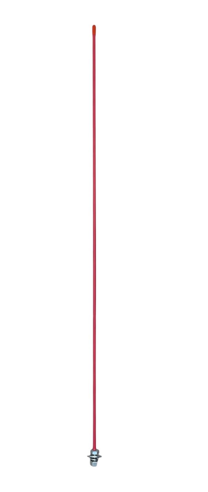 JLP 3.5' Snow Plow Marker Single Red Set Plow Truck Pick Up Size by Side UTV ATV Trail Grooming