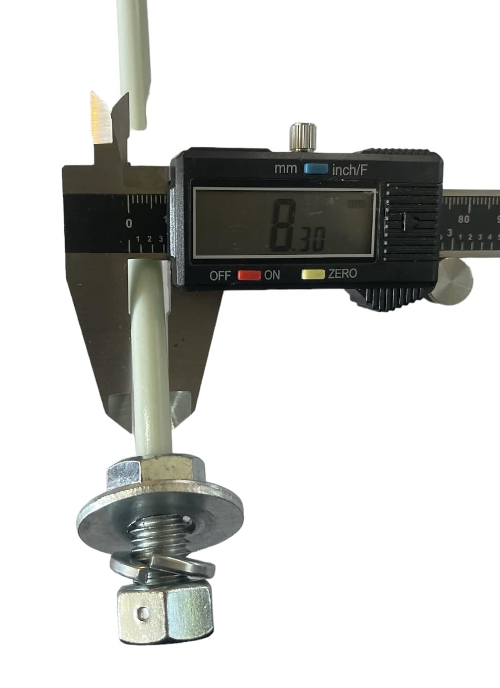 JLP 7' Foot Tall 5/16 Heavy Duty Flag Whip Silverado Sierra Raptor Tacoma Tundra Flexible ATV Can-am Safety Pink, white