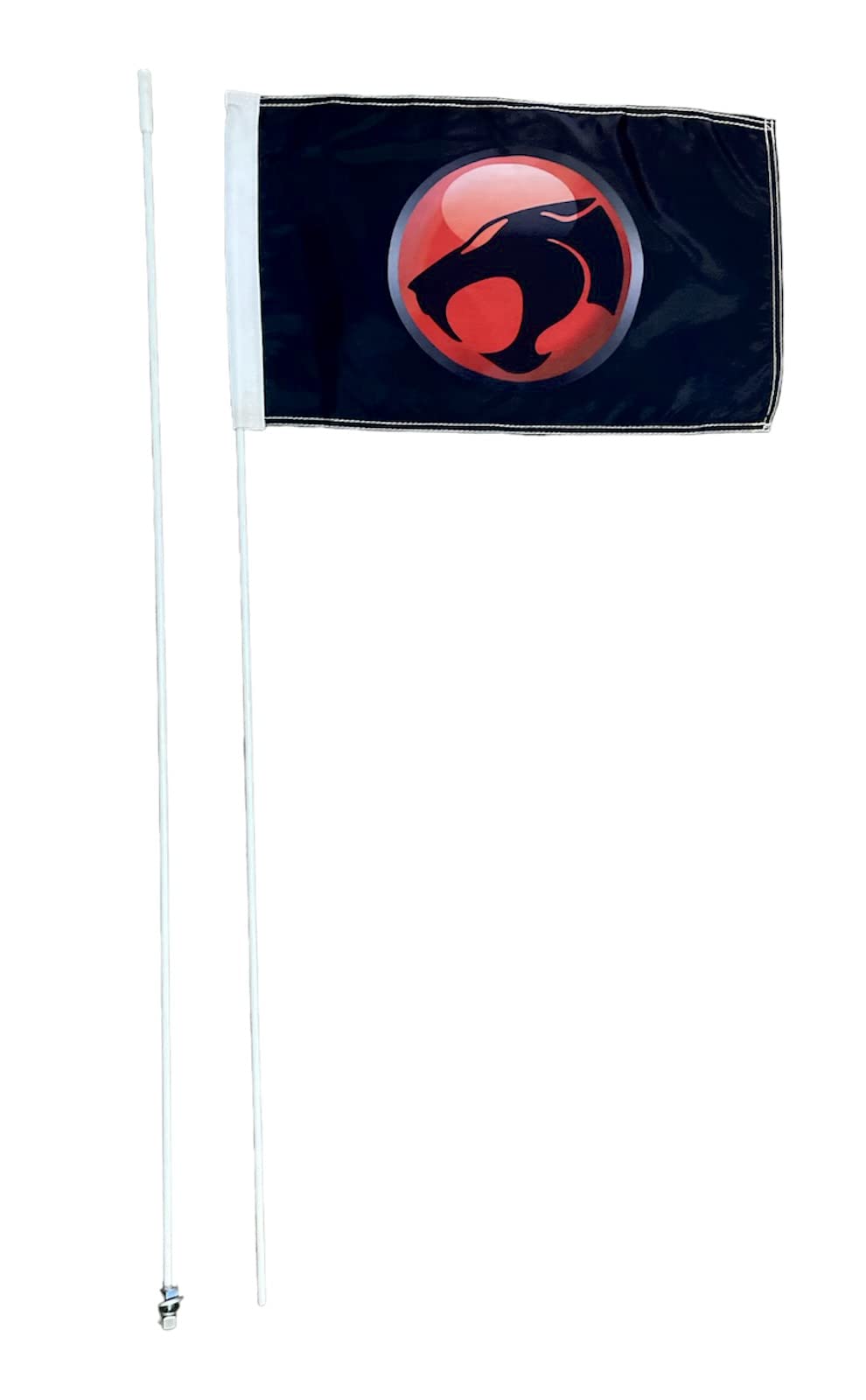 Bandera tipo látigo de 7 pies para Can-am RZR Wildcat Razr Teryx Rhino Big Red Mule 2