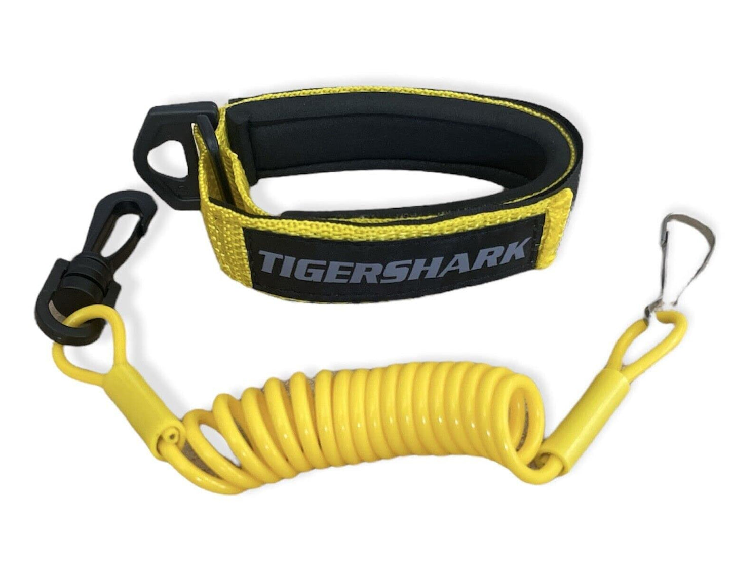 Correa de muñeca y cordón de repuesto para Tigershark Tiger Shark Barracuda Daytona Monte Carlo Montego, color amarillo
