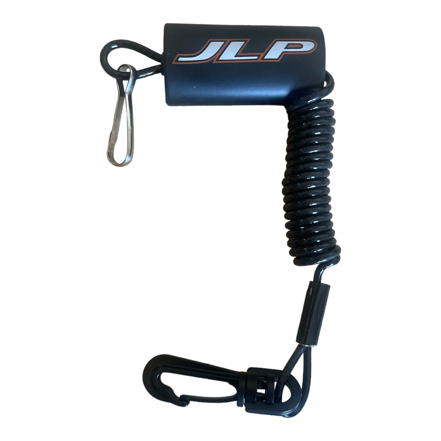 JLP Yamaha Kawasaki Sea-Doo Dess Floating Replacement Cord Lanyard With Swivel Clip And Stainless Steel Black