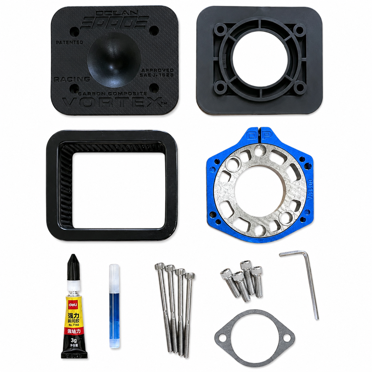 JLP Ocean Pro KEIHIN CDK Air Filter Adapter Assembly Jet Ski JS/440-550 550SX 800SXR