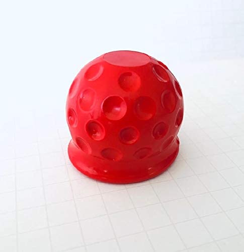 JLP Dodge RAM Dakota Power Wagon RAMCHARGER Trailer Ball Cover RED1 7/8 & 2"