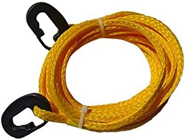 ECONOMY TOW ROPE 25' FOR PWC BOAT JETSKI YELLOW WAVERUNNER SEADOO