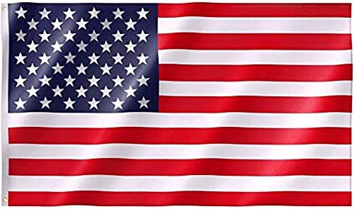 Caravana Safari Crossroads de 3' x 5' Westfalia Airstream RV con bandera de EE. UU.