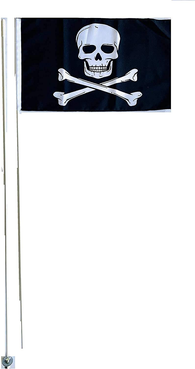 Maverick X3 Polaris Pirate Yamaha YXZ1000 2 Part 7' Whip Flag
