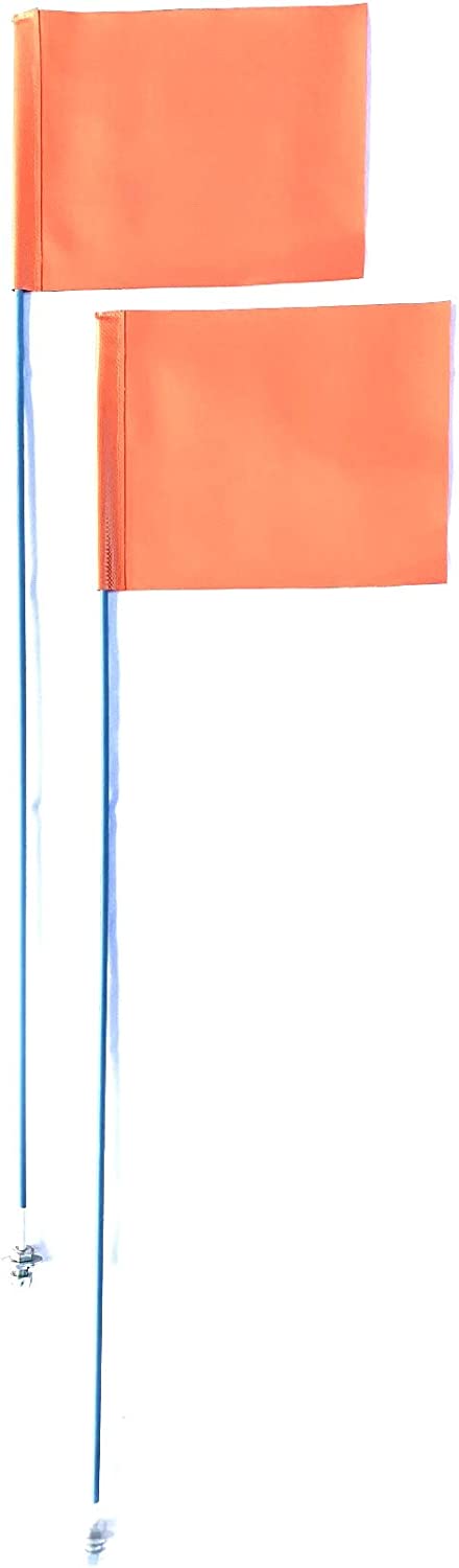 JLP 2 New Universal Snow Plow Blade Markers/Guides for Snowplows with Flags