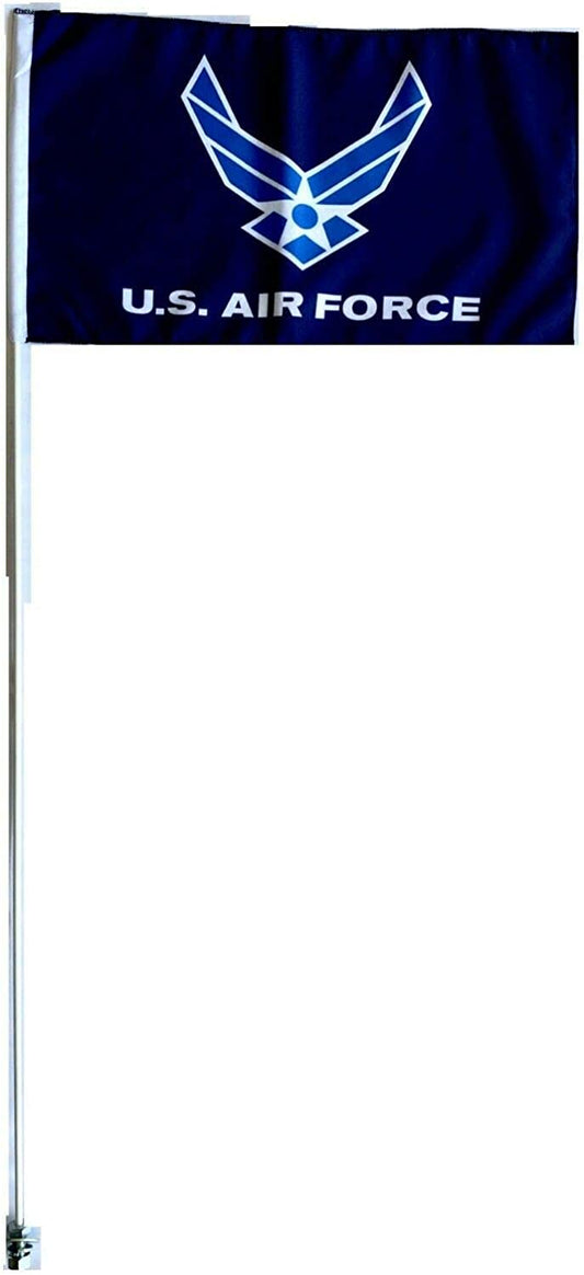 JLP Yamaha Raptor Warrior YFZ450 Blaster 3.5' ATV Flag Can-am Air Force