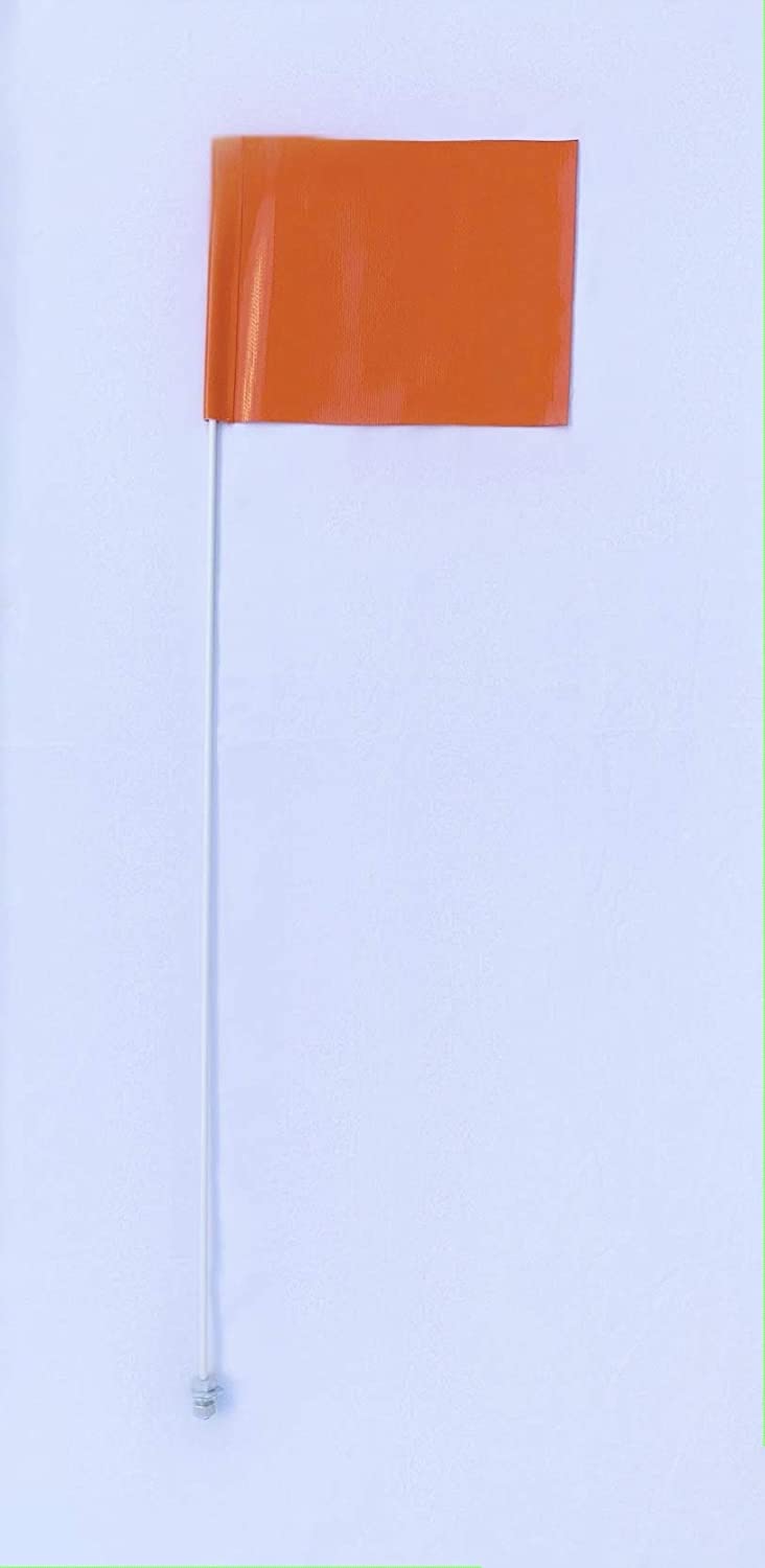 JLP Polaris Scrambler Predator Magnum 3.5' Heavy Duty Rectangle Flag Whip