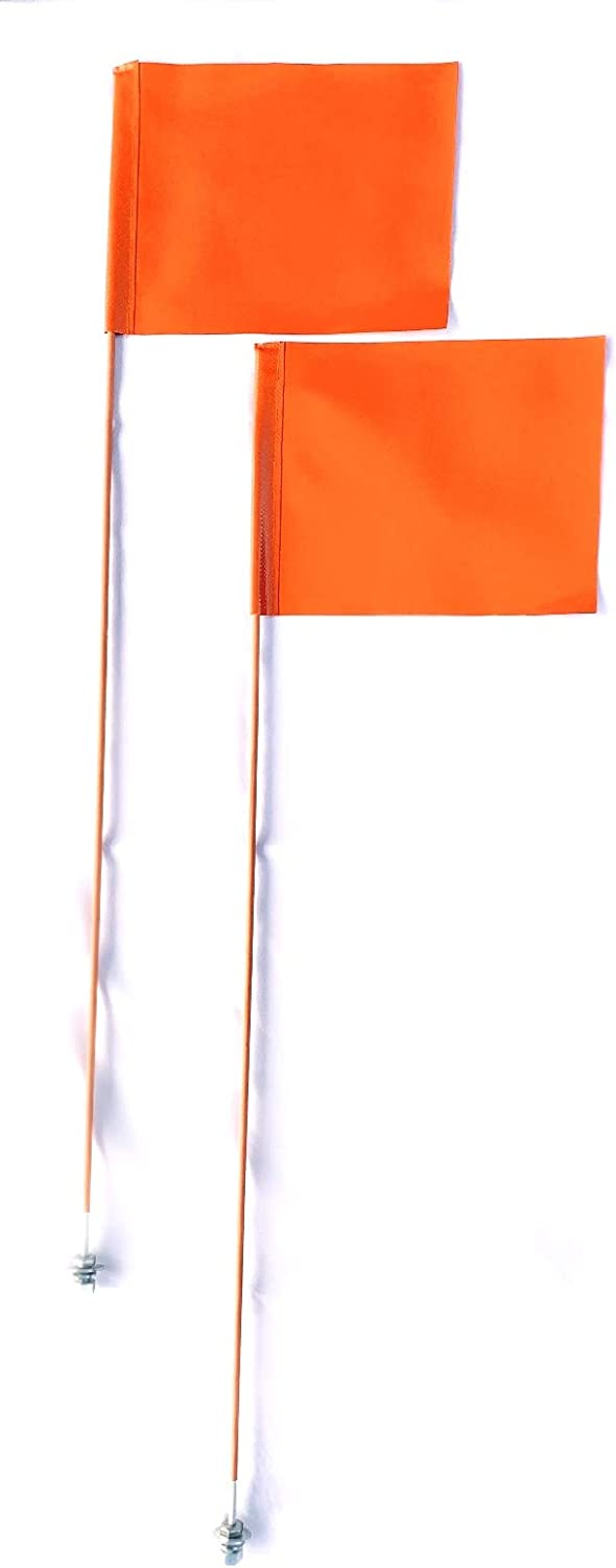 JLP 2 New Universal Snow Plow Blade Markers/Guides for Snowplows with Flags