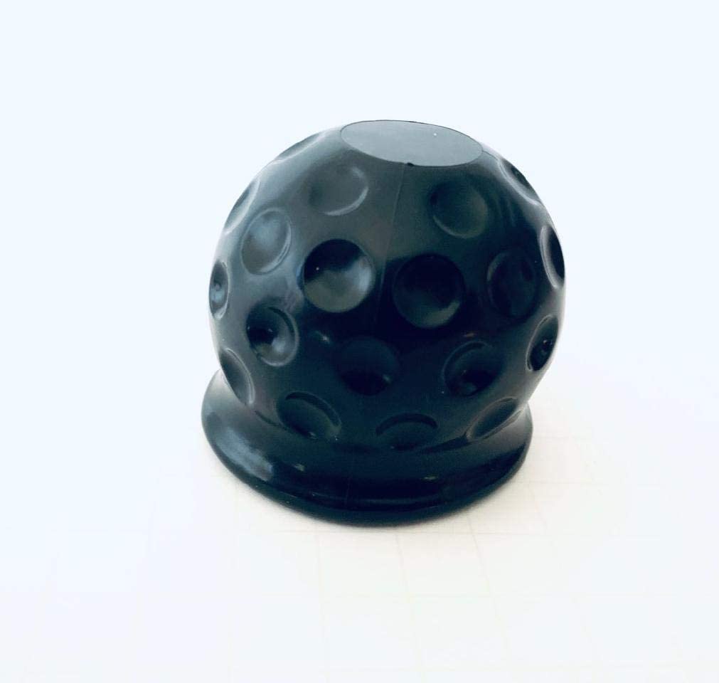 Jetski Boat Motorcycle RV Toy Hauler CAR Trailer Ball Cover Black 1 7/8 & 2"