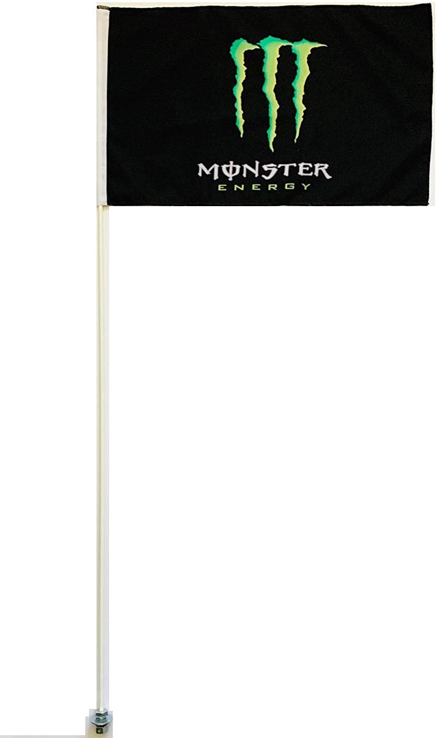 Bandera flexible de 6 pies para UTV Can Am Maverick X3 Polaris Rzr Glamis Dunes