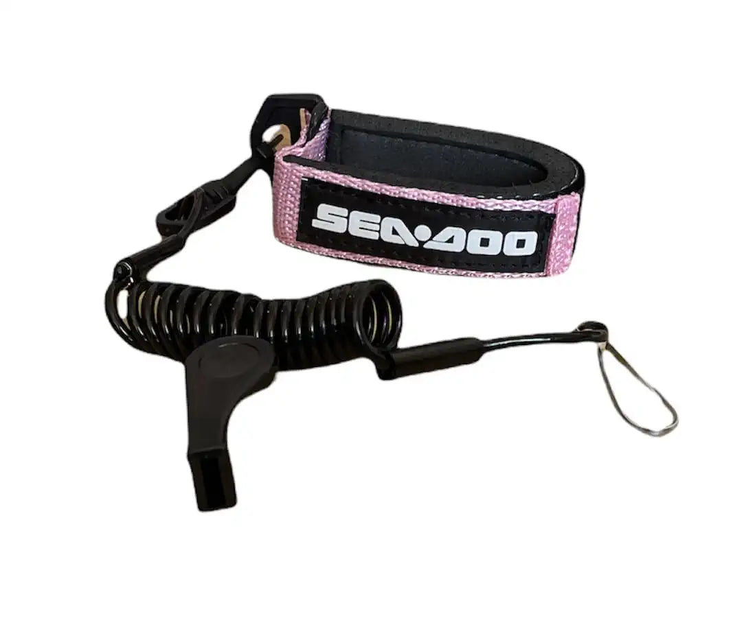 Sea-Doo GTX GTI GSX GS XP SPX SPI RXP RXT RXPX Replacement Lanyard & Whistle Wrist Band Pink