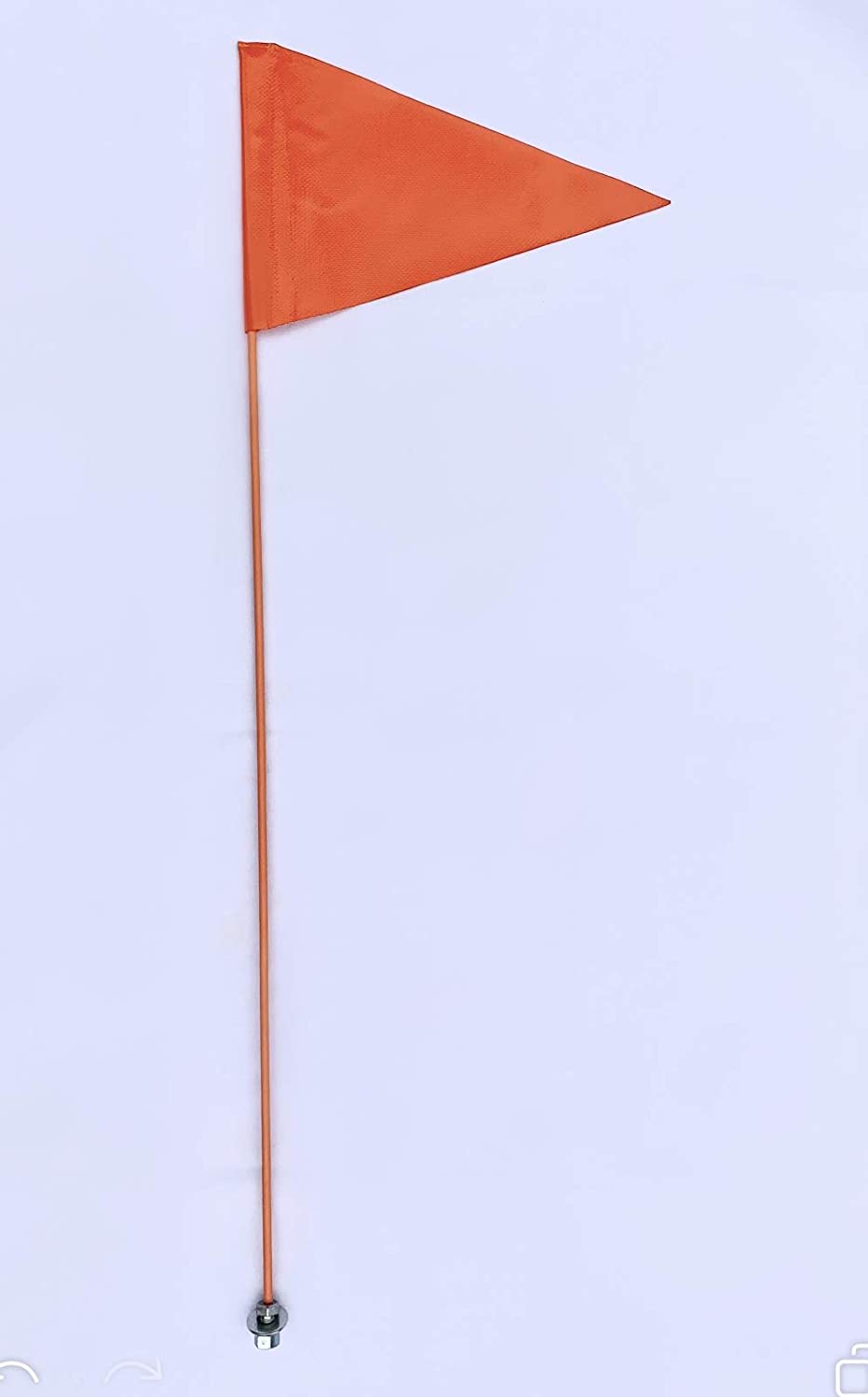 JLP Canam Can Am Maverick X3 Polaris RZR 3.5' ATV Whip Flag Glamis Orange Heavy Duty Flag
