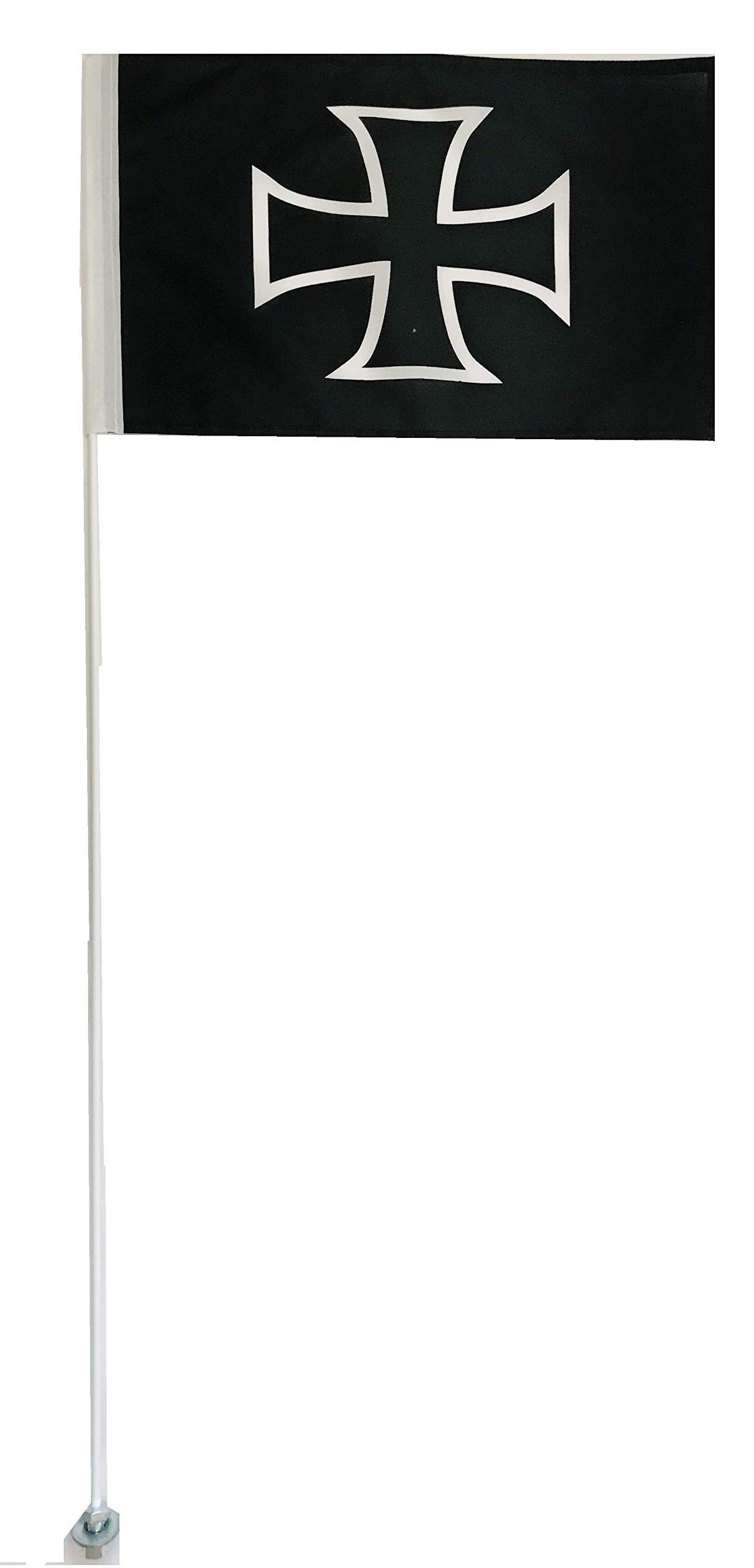 JLP Silverado Sierra Raptor Tacoma Tundra Flexible 3.5' ATV Whip Flag Glamis Dunes Iron Cross