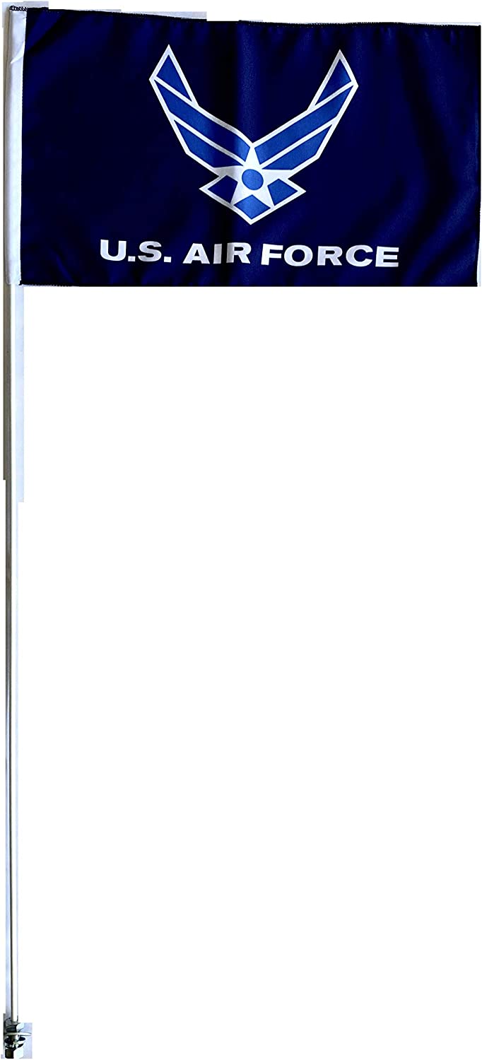 Raptor TRX KFZ LTZ Banshee YFZ RZR Flexible 6' Whip Flag Glamis Dunes Navy