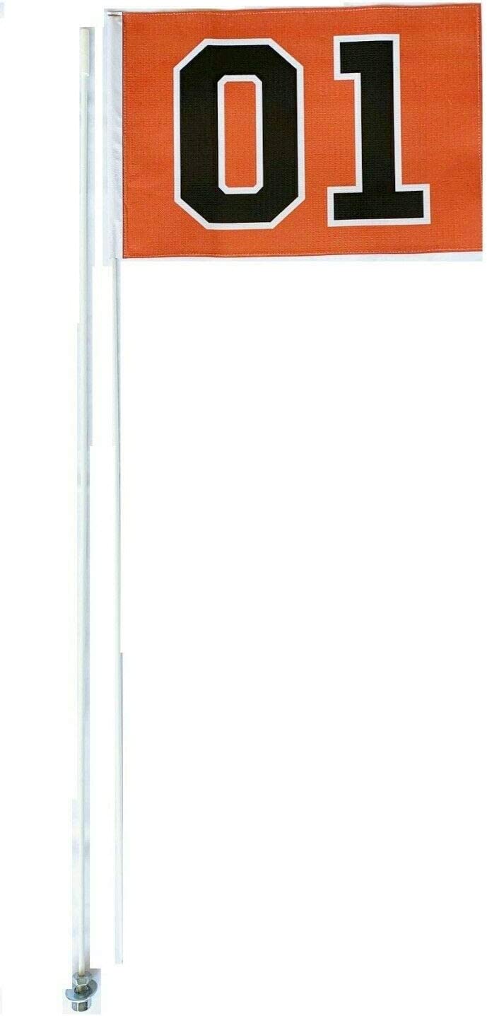 JLP Wildcat Razr Teryx Rhino Big Red Mule 2 Part 7' Whip Flag General Lee