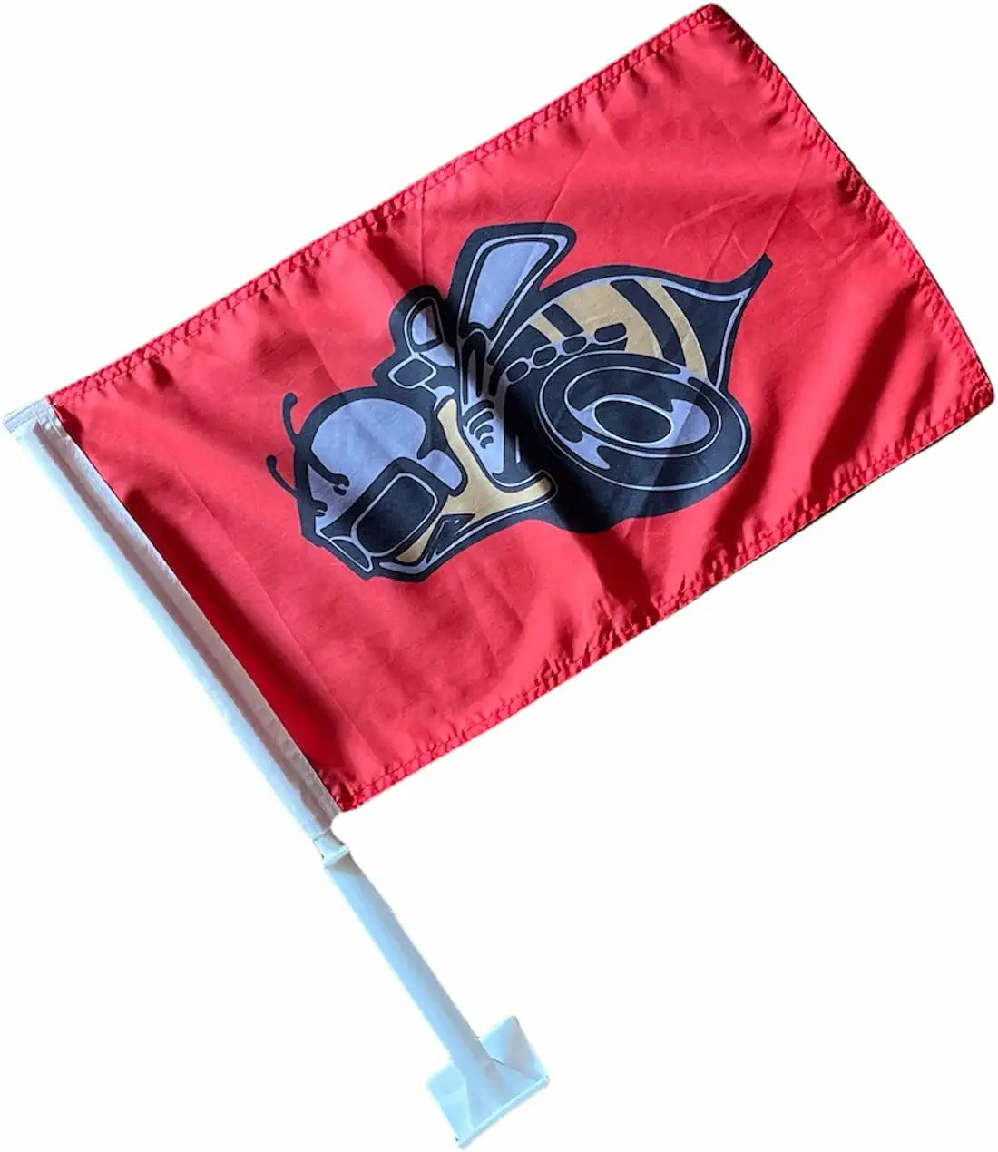 Car Window Clip on Flag Dodge Rumblebee Rumble Bee