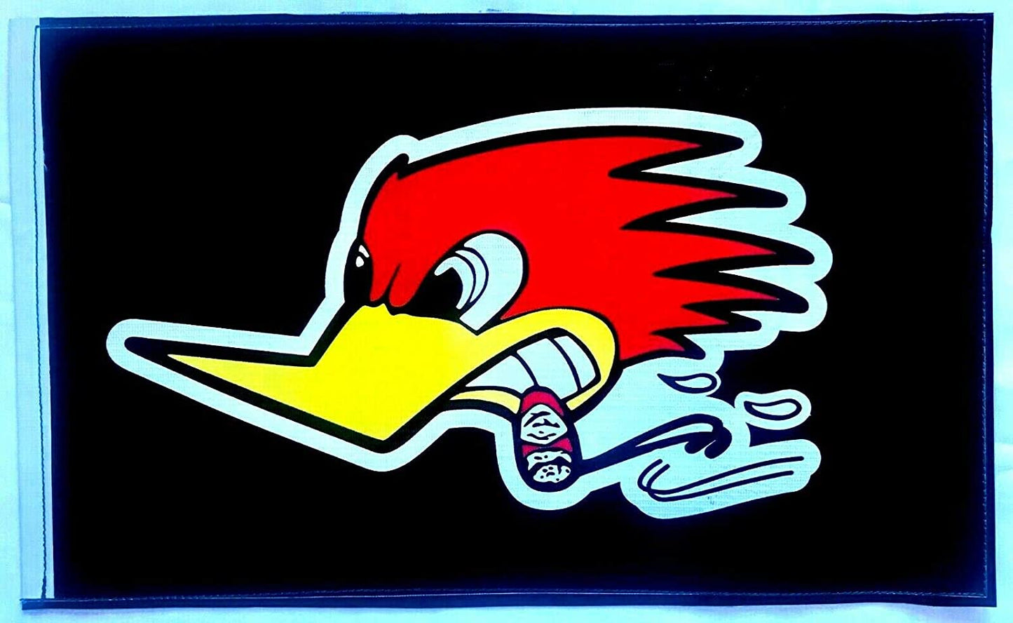 JLP Polaris Maverick X3 3.5' ATV Whip Flag Glamis Wild Woody Woodpecker Heavy Duty Flag