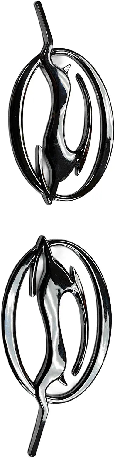 94-96 Impala SS Original Long Leg Driver+Passenger Side Sail Panel Impala Emblem NOS GM