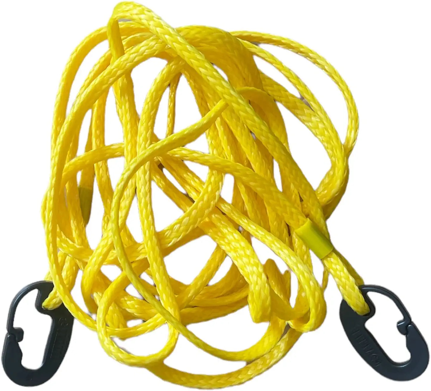 Cuerda de remolque de 25 pies para wakeboard, esquí acuático, balsa inflable