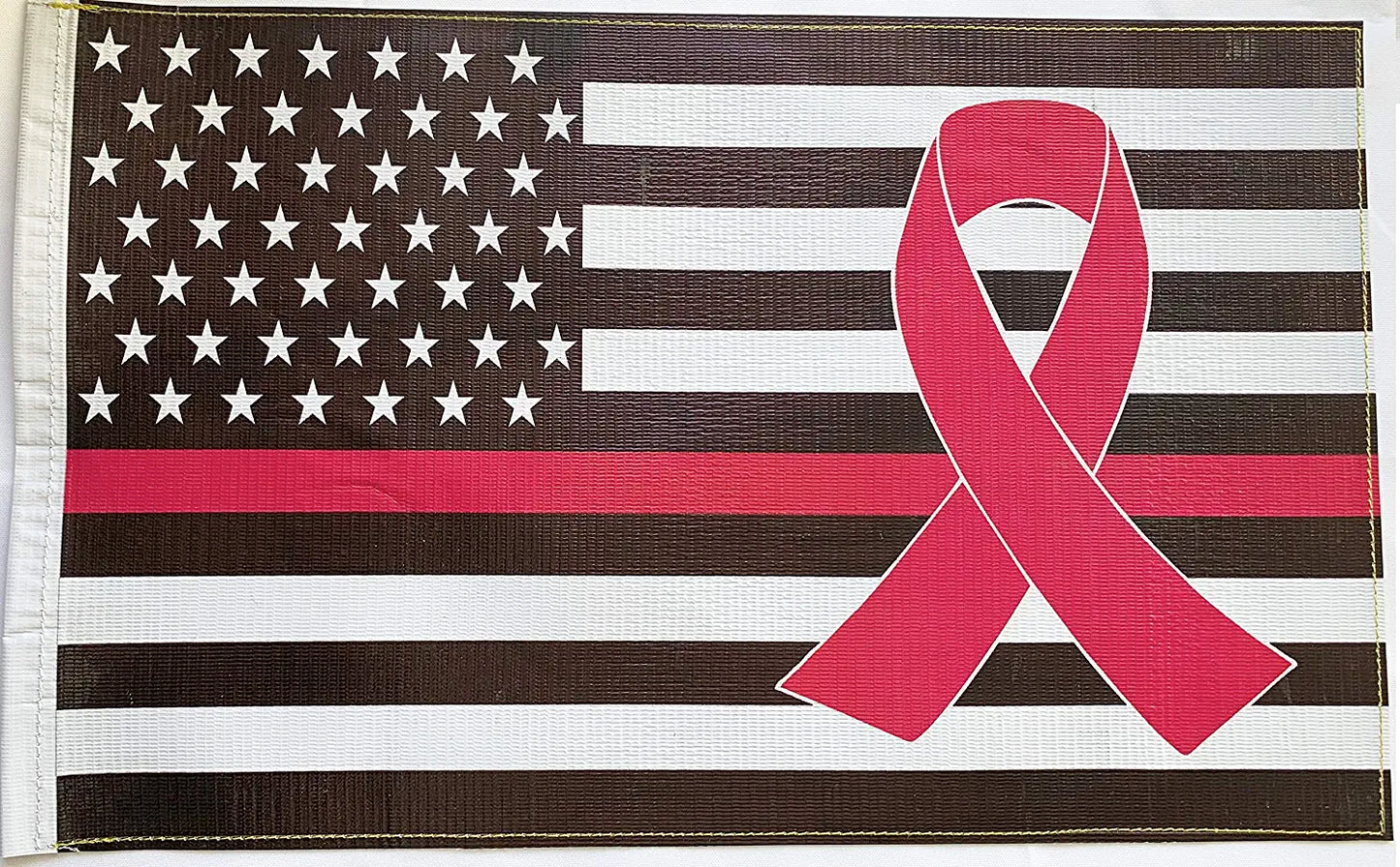 JLP Wildcat Teryx Rhino Big Red Mule 6' ATV Whip Flag Glamis Breast Cancer Awareness Heavy Duty