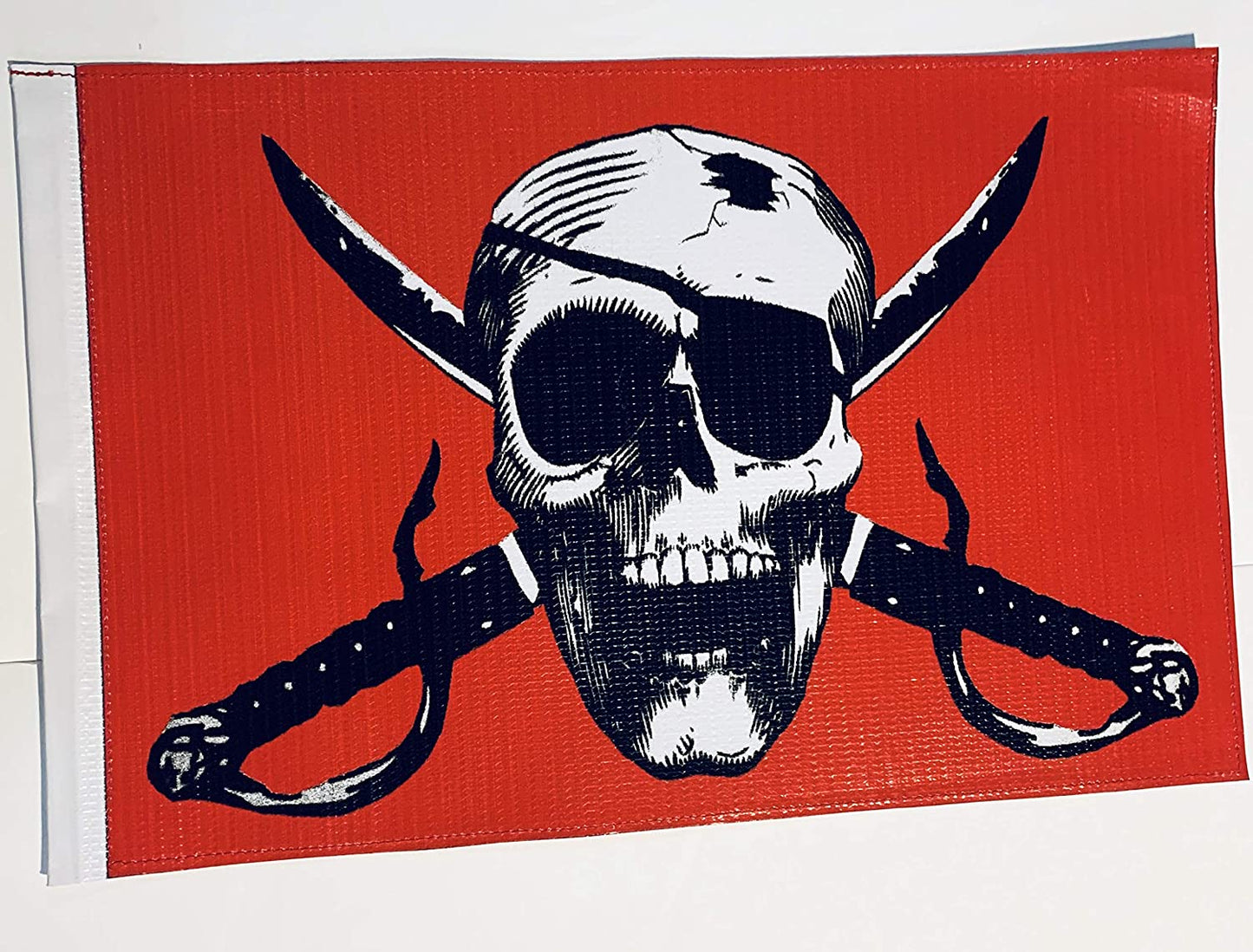 JLP Can Am Maverick X3 Polaris RZR 6' ATV Whip Flag Pirate Heavy Duty Flag
