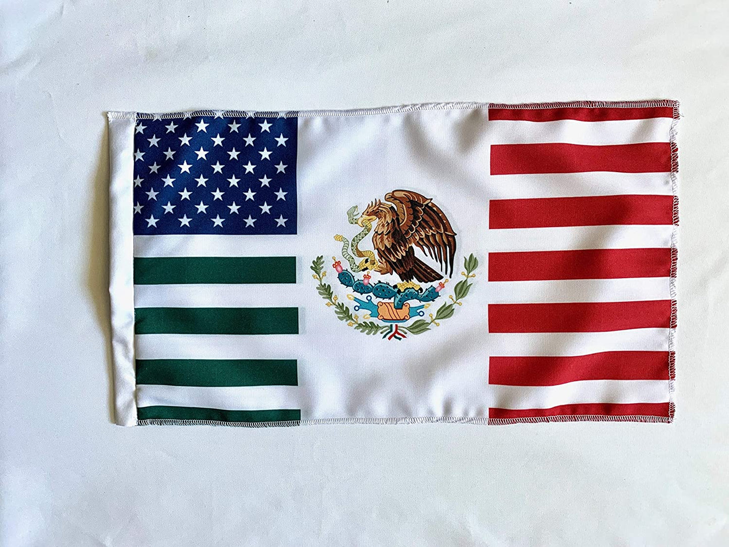 USA Mexico Friendship Maverick X3 Polaris RZR Flexible 6' Whip Flag
