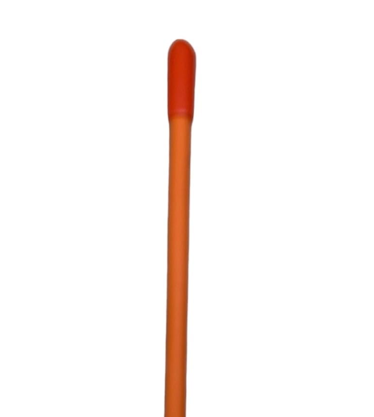 JLP 3.5' Snow Plow Marker Orange Set Guides Edge Markers Clearing Poles Re-usable, Red