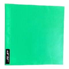 JLP - Látigo de bandera resistente de 7 pies de alto y 5/16 pulgadas para Polaris Scrambler Predator Sportsman Outlaw Blazer Magnum Whip Can-am Safety Neon Green Square, blanco