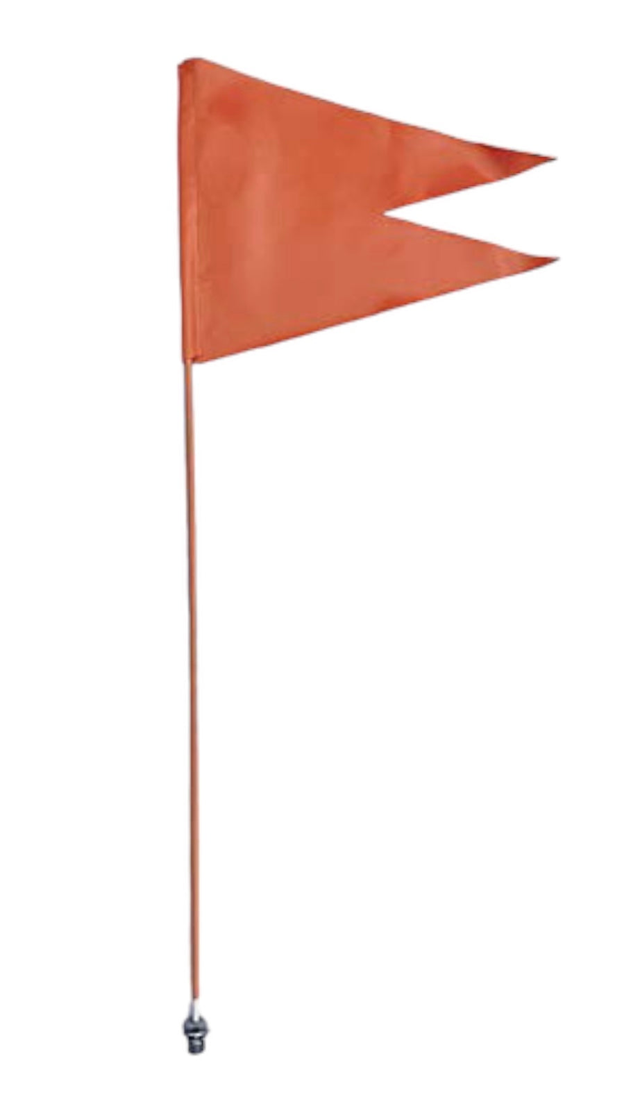 Bandera tipo látigo para vehículos todo terreno JLP Canam Can Am Maverick X3 Polaris RZR de 3,5 pies Bandera resistente color naranja Glamis