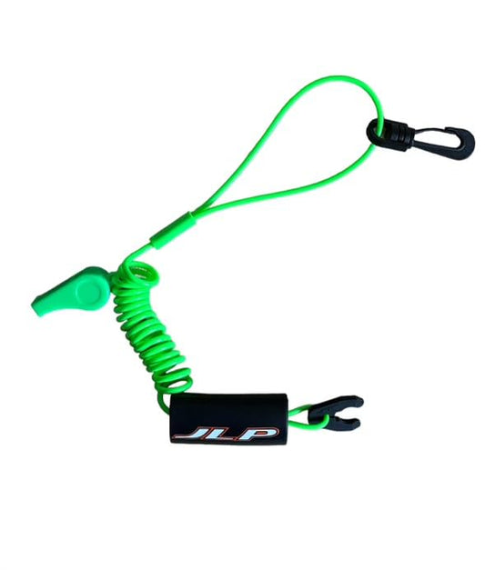 JLP Lanyard &amp; Whistle Kawasaki Jetski Jet SKI STX1100 ZXI STX12F Ultra STX15F X2 Nuevo Verde, Rojo