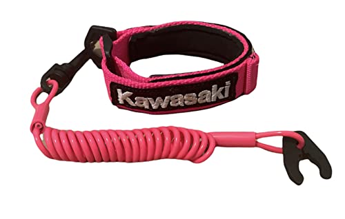 Kawasaki Jetski STX1100 ZXI STX12F ULTRA STX15F X2 Lanyard Wrist Band Lanyard Pink