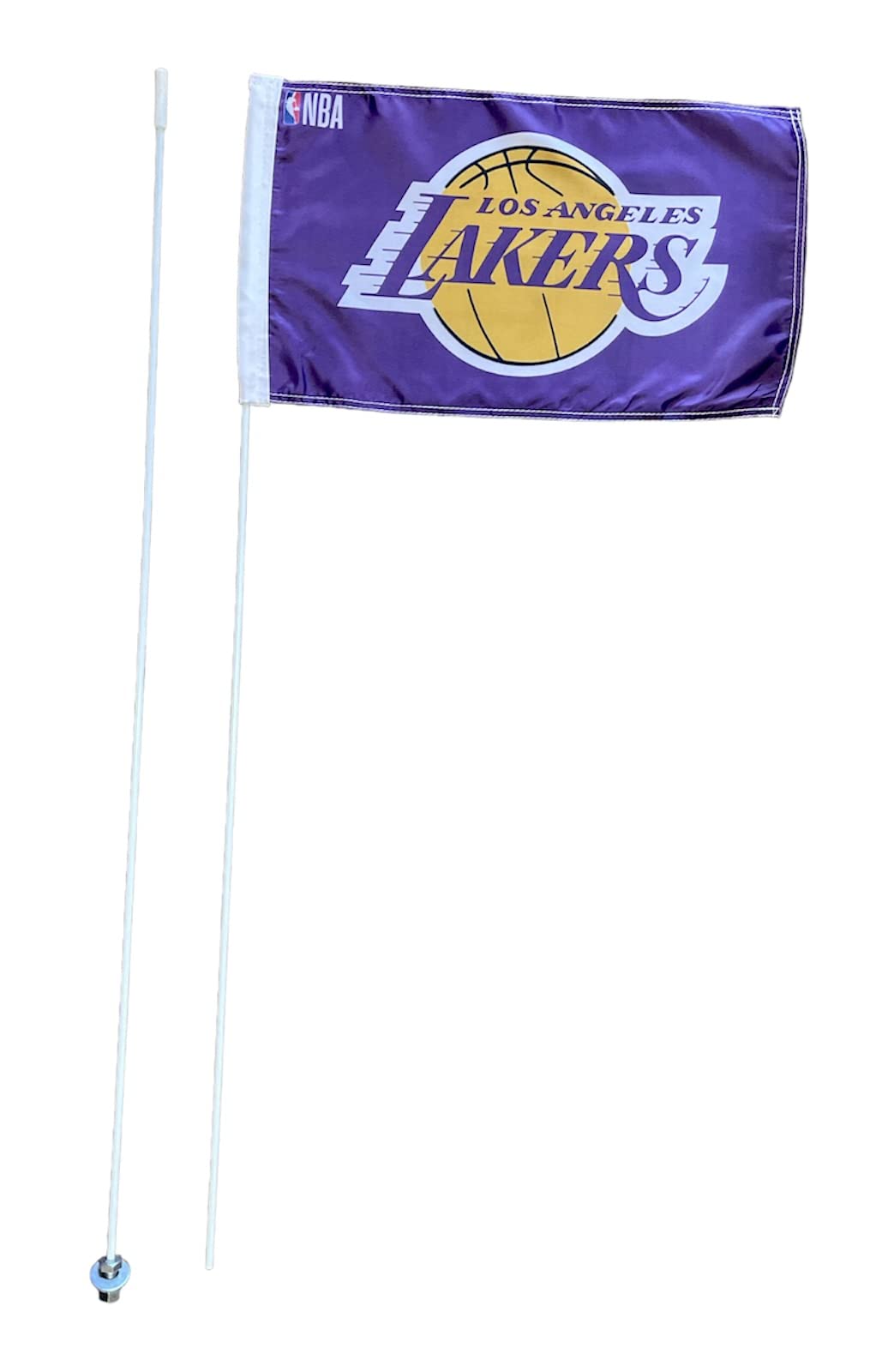 Bandera flexible de 2 partes de 7 pies para Silverado, Sierra, Raptor, Tundra, Can-am, RZR, Lakers