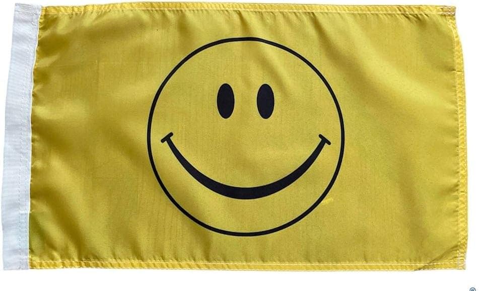 Bandera tipo látigo JLP de 7 pies de alto, 5/16 pulgadas, resistente, para Silverado, Sierra, Raptor, Tacoma, Tundra, RZR, ATV, flexible, Can-am Smile, color blanco