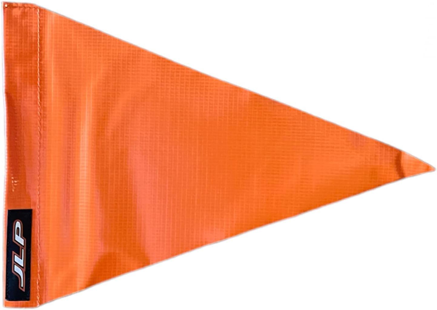 Bandera tipo látigo JLP de 7 pies de alto, 5/16 pulgadas, resistente, para Silverado, Sierra, Raptor, Tacoma, Tundra, ATV, flexible, Can-am, naranja y blanca