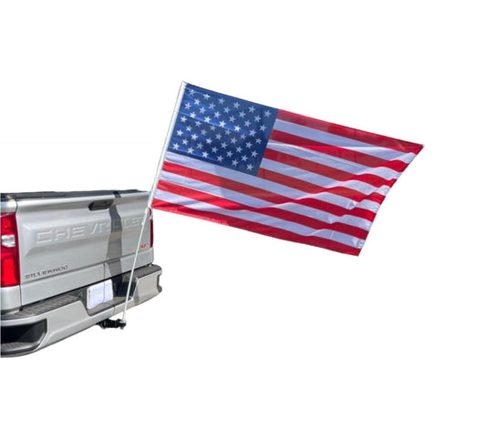 6' Foot Whip Flag Silverado Sierra Raptor Tacoma Tundra Flexible USA