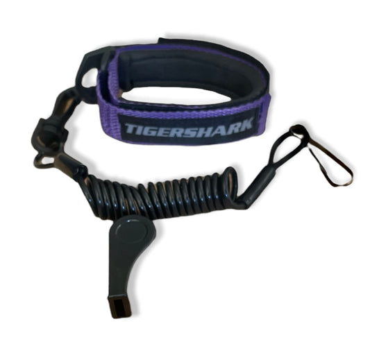 jlp Tigershark Tiger Shark Barracuda Daytona Monte Carlo Montego Replacement Lanyard, Whistle & Wrist Band Purple / Black