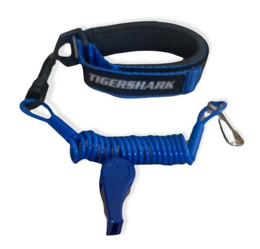 jlp Tigershark Tiger Shark Barracuda Daytona Monte Carlo Montego Replacement Lanyard, Whistle & Wrist Band Blue