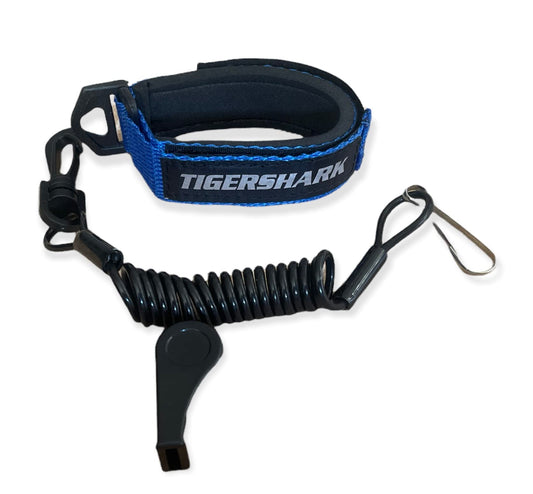 jlp Tigershark Tiger Shark Barracuda Daytona Monte Carlo Montego Replacement Lanyard, Whistle & Wrist Band Blue / BLack