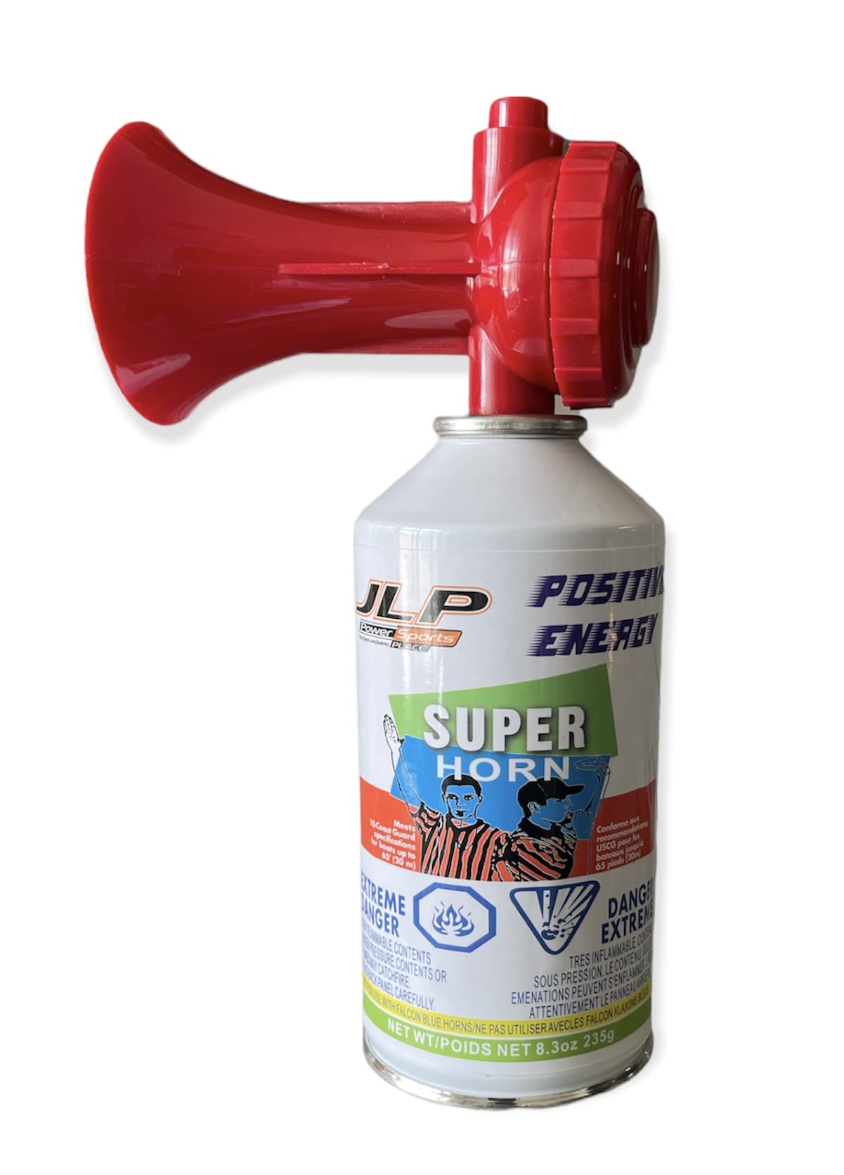 Air Horn Jumbo 8.3oz Super blast laud Portable USA Safety