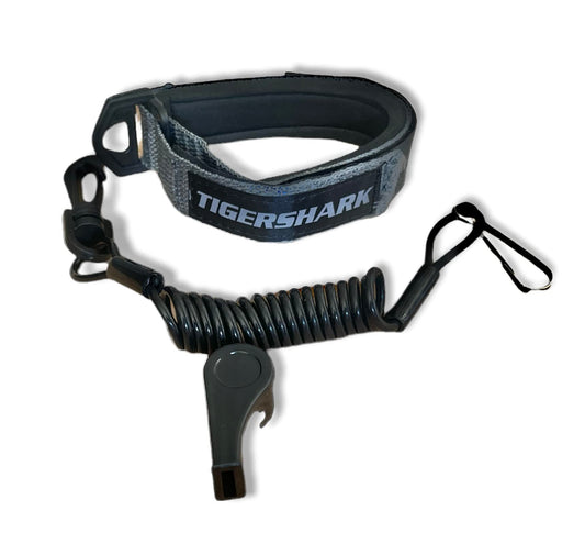 jlp Tigershark Tiger Shark Barracuda Daytona Monte Carlo Montego Replacement Lanyard, Whistle & Wrist Band Silver / Black