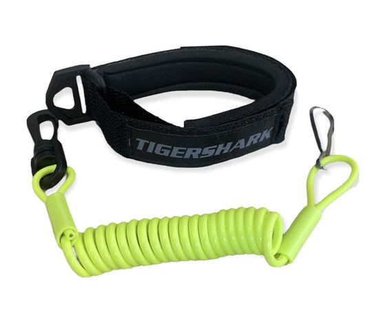 Tigershark Tiger Shark Barracuda Daytona Monte Carlo Montego Replacement Lanyard & Wrist Band Black / Neon Yellow