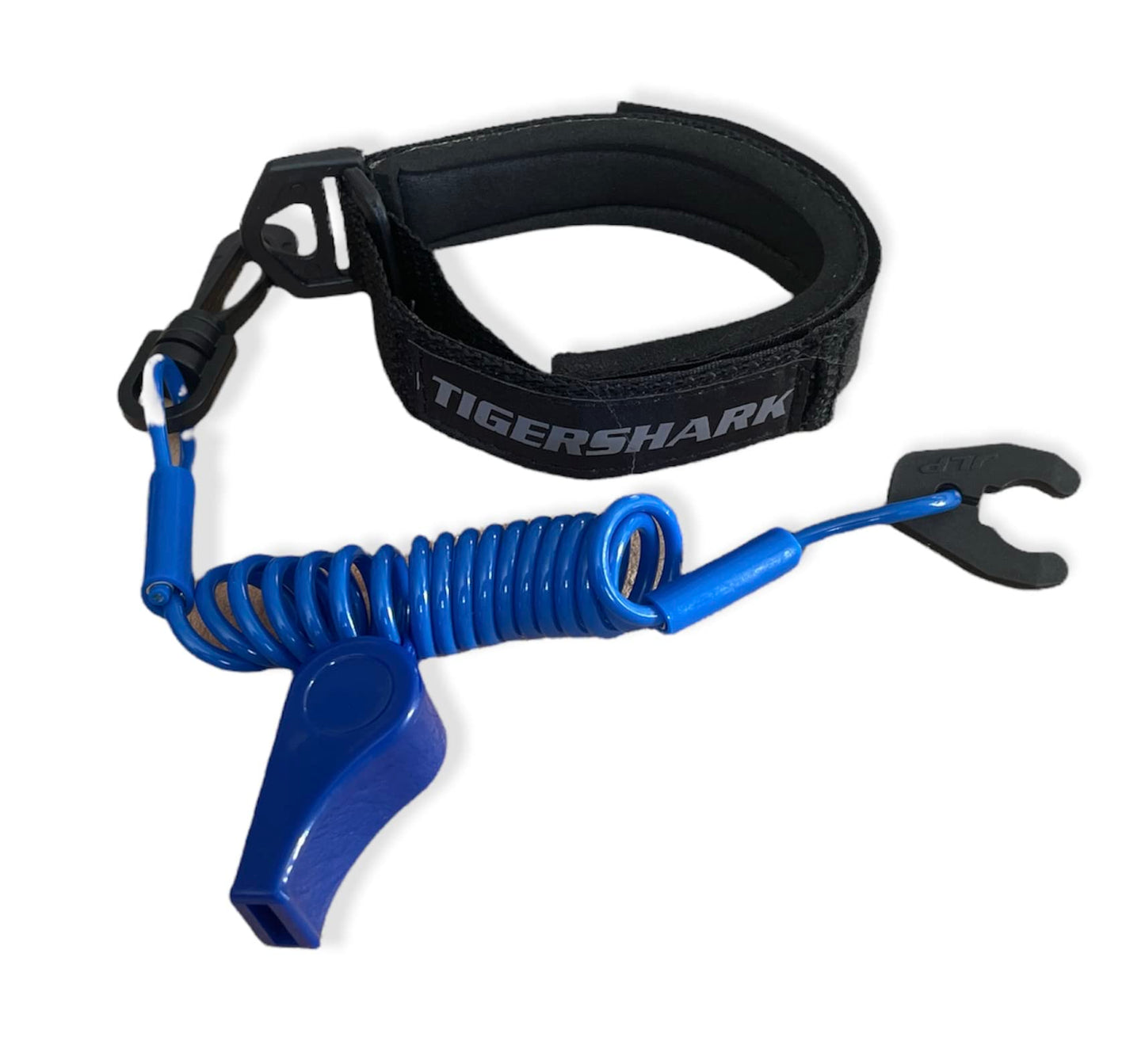 Tigershark Tiger Shark Barracuda Daytona Monte Carlo Monteg Lanyard & Wrist Band Whistle Black Blue