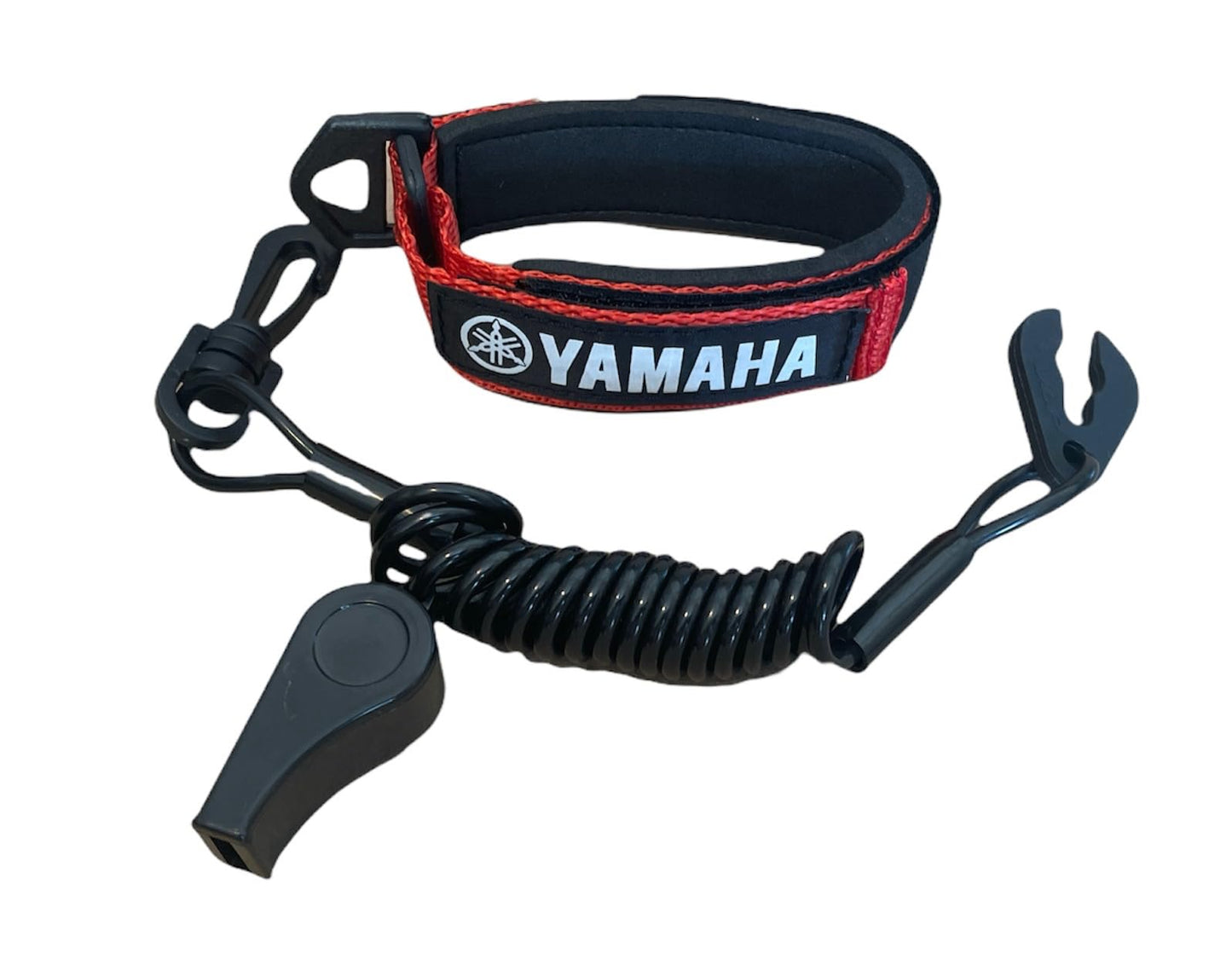 JLP Yamaha Superjet SJ Waverunner GP XL VX VXR Raider LX SHO Replacement Lanyard & Whistle Wrist Band Red