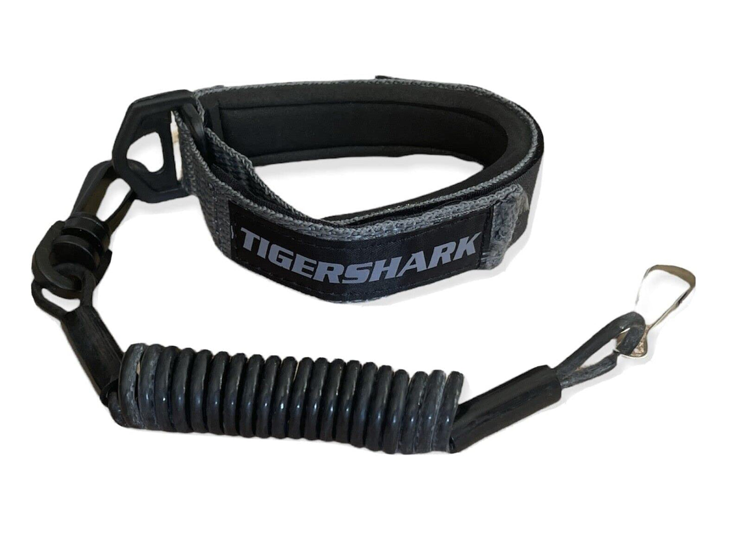 Tigershark Tiger Shark Barracuda Daytona Monte Carlo Montego Replacement Lanyard & Wrist Band Silver / Black