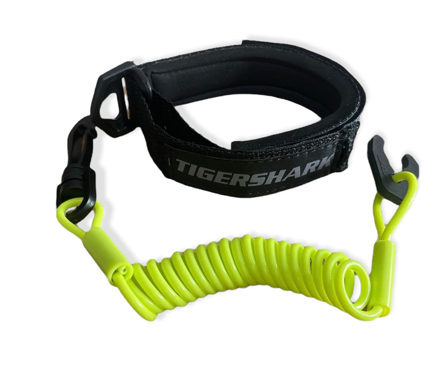 Tigershark Tiger Shark Barracuda Daytona Monte Carlo Monteg Lanyard & Wrist Band Black / Neon Yellow